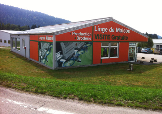 Linge de Maison Broderie personnalisée Ligne Verte Gérardmer