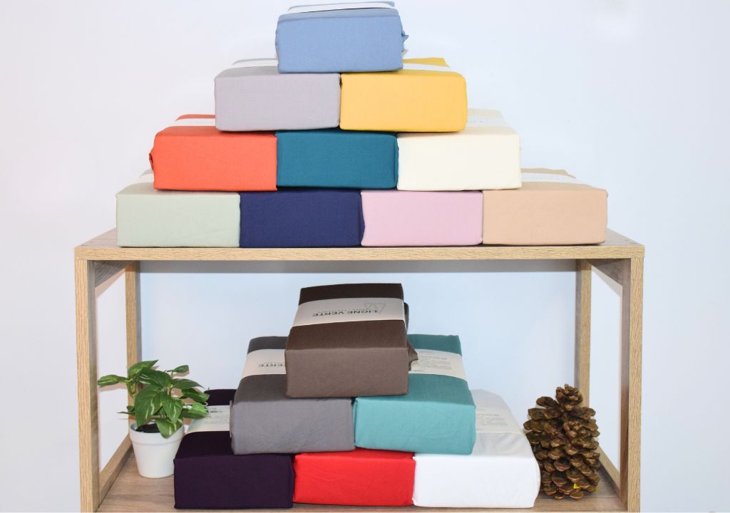Drap housse 80 fils percale Uni