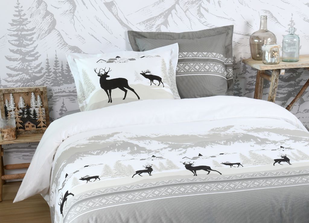 Housse de couette Forrest Gris