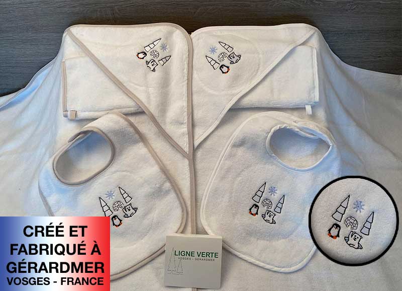 Coffret de bain bébé Pôle nord