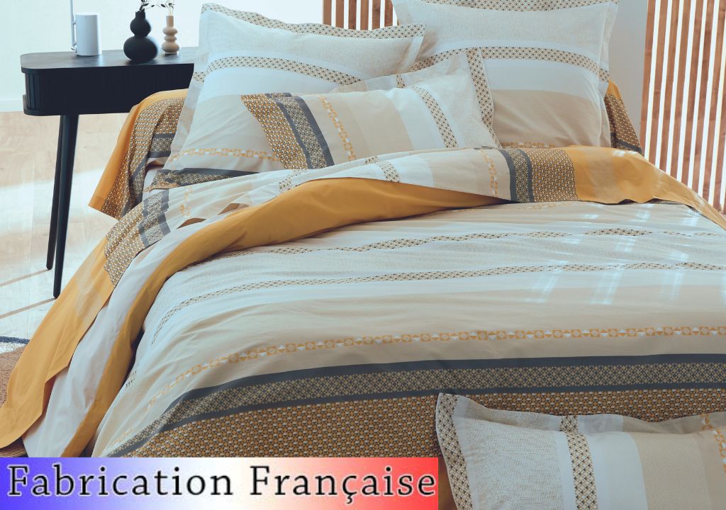 Housse de couette Percale Marlow Fabrication Française