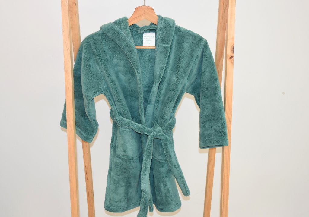 Peignoir enfant séduction écru