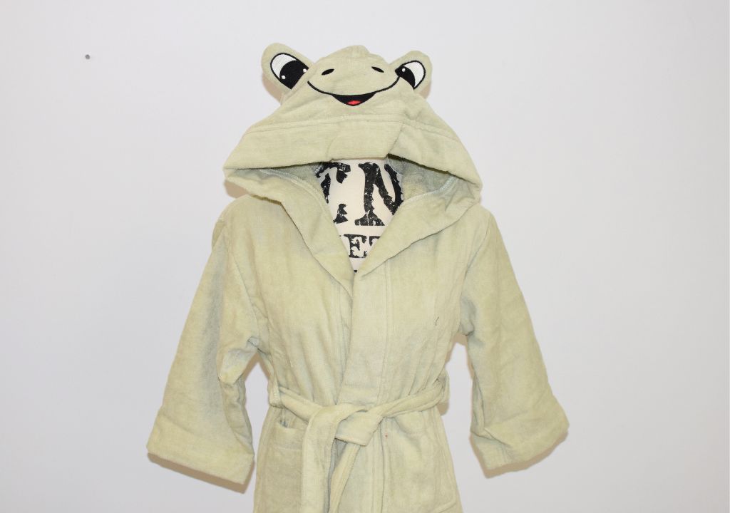 Peignoir enfant  Grenouille