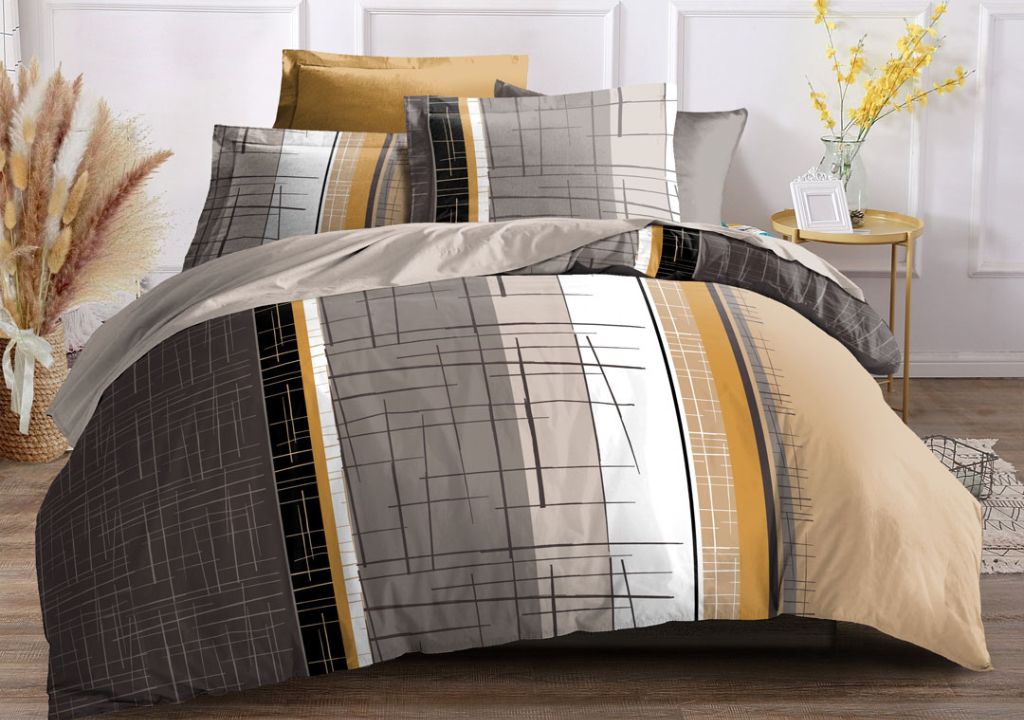 Housse de couette 100% coton Flocon