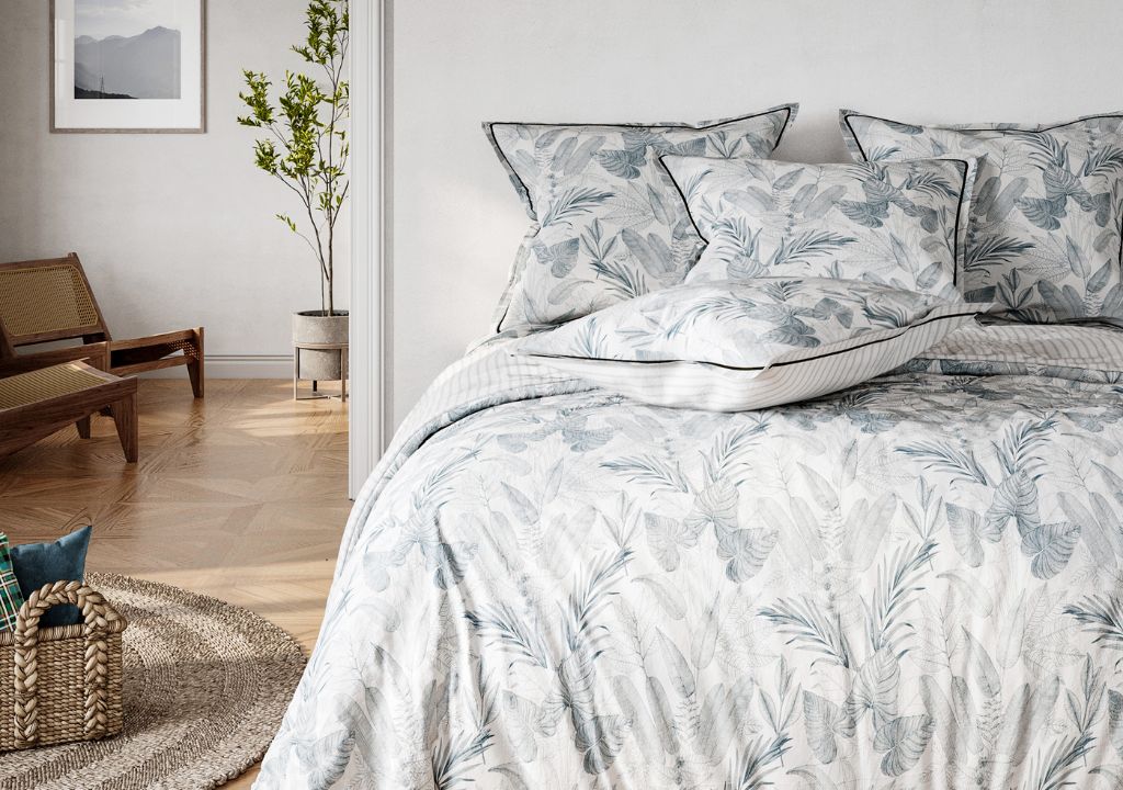 Housse de couette 57 fils Nature 100% coton