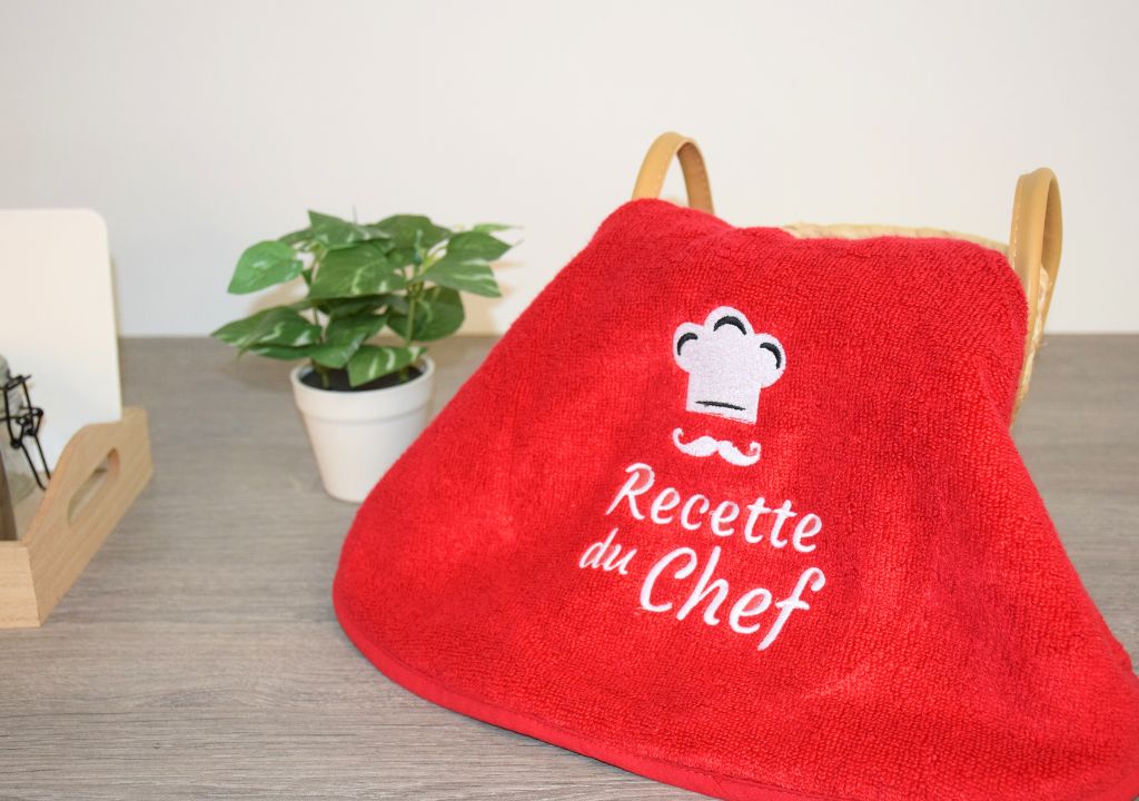 Essuie main rond recette du chef zoom