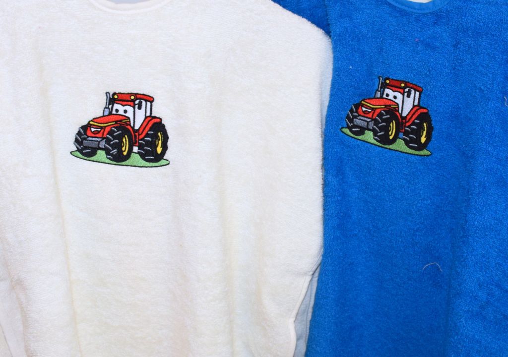 broderie tracteur