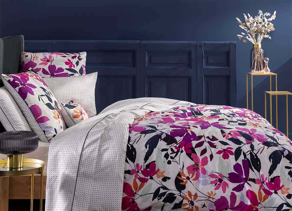 Housse de couette satin 100% coton