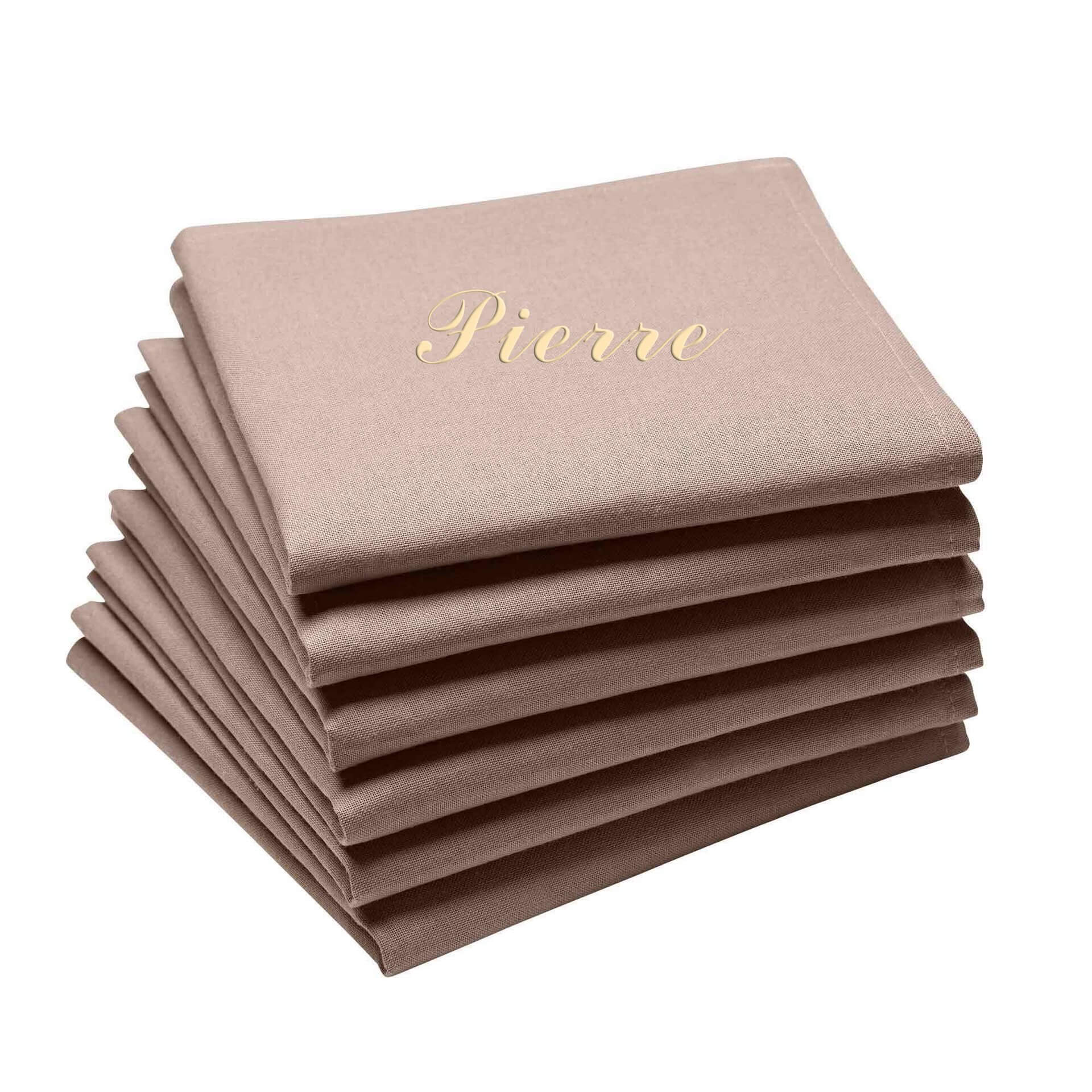 Serviettes de table Truffe