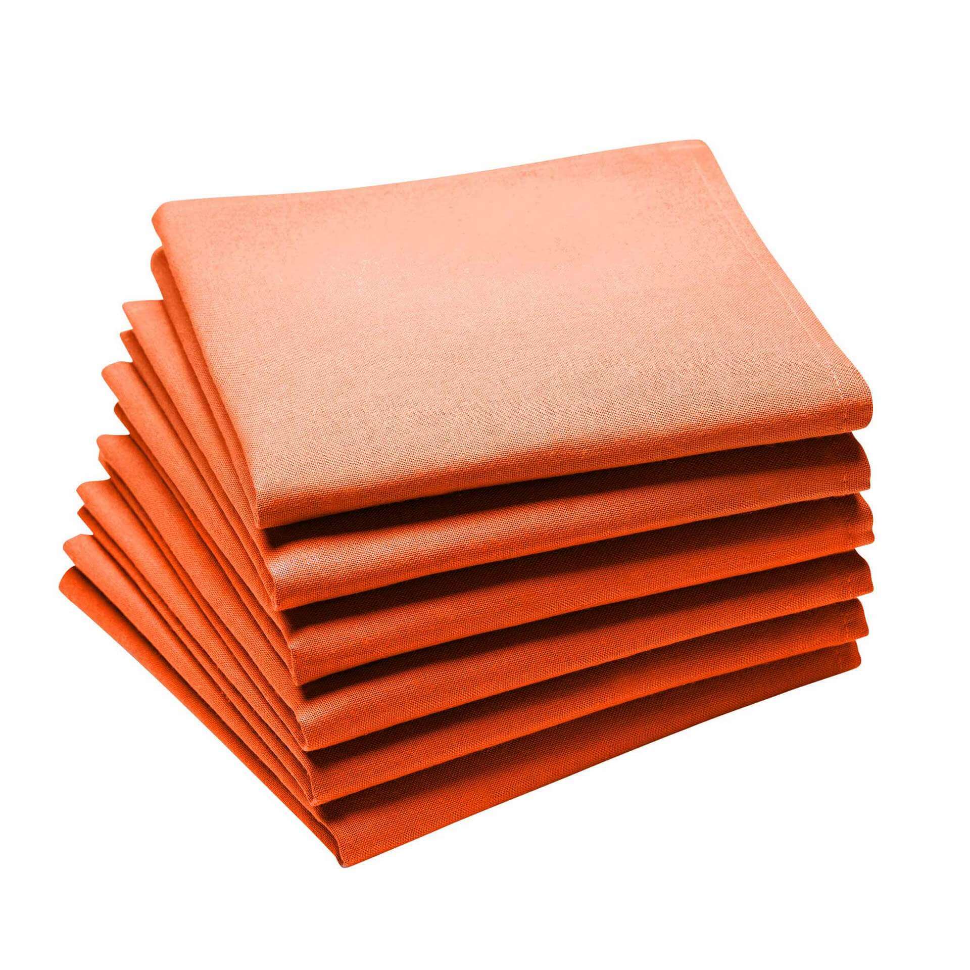 Serviettes de table Mandarine