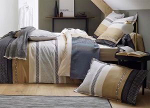Linge de lit de qualité : drap, parures, couettes et coussins - Ligne Verte